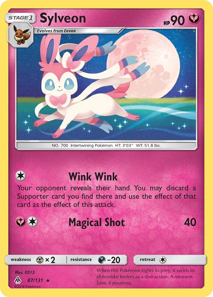 Image for Sylveon (87/131) (SM - Forbidden Light) (SM06) - Pokemon