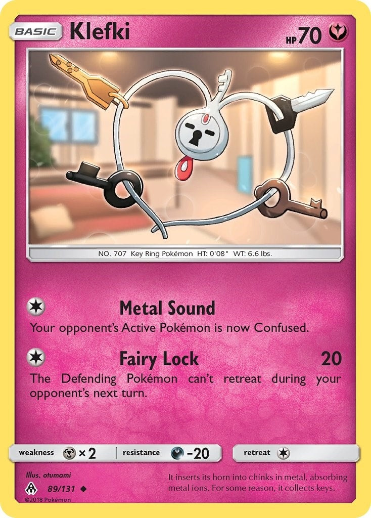 Image for Klefki (89/131) (SM - Forbidden Light) (SM06) - Pokemon