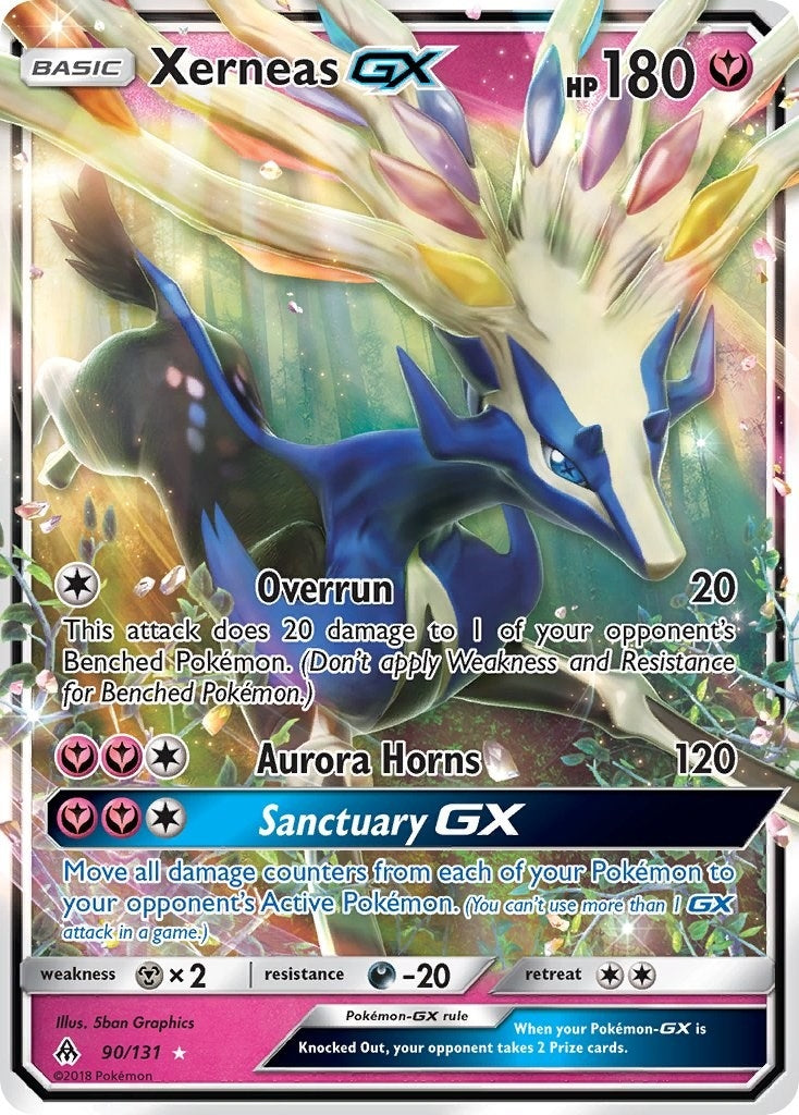 Image for Xerneas GX (90/131) (SM - Forbidden Light) (SM06) - Pokemon