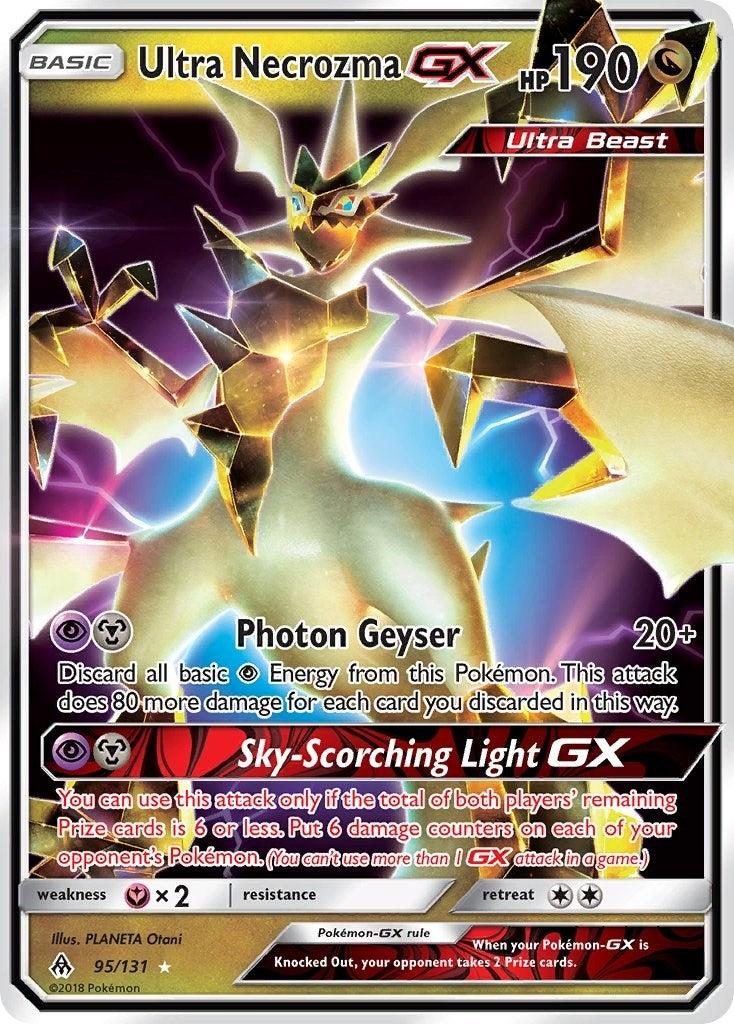 Image for Ultra Necrozma GX (95/131) (SM - Forbidden Light) (SM06) - Pokemon
