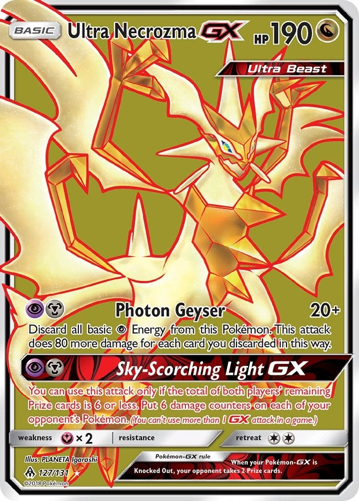 Image for Ultra Necrozma GX (Full Art) (127/131) (SM - Forbidden Light) (SM06) - Pokemon
