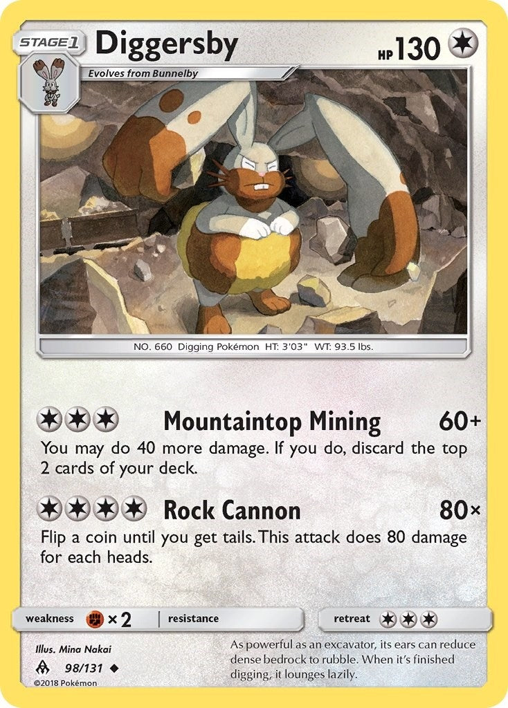 Image for Diggersby (98/131) (SM - Forbidden Light) (SM06) - Pokemon
