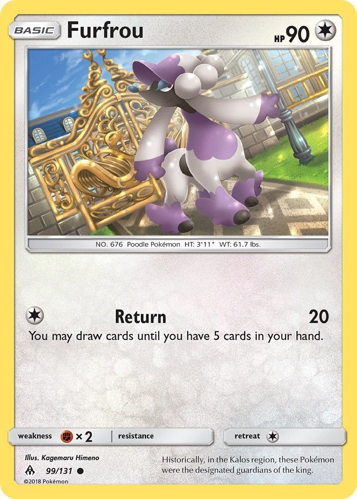 Image for Furfrou (99/131) (SM - Forbidden Light) (SM06) - Pokemon