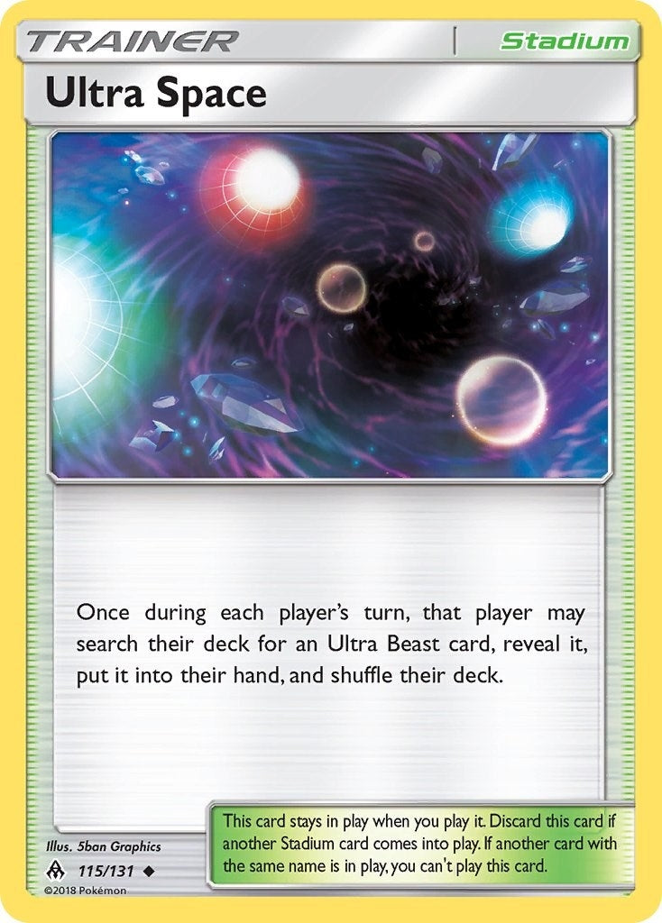 Image for Ultra Space (115/131) (SM - Forbidden Light) (SM06) - Pokemon