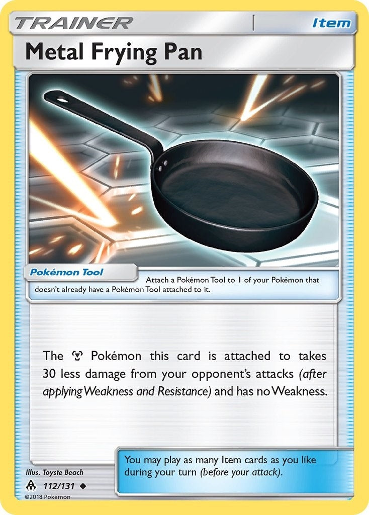 Image for Metal Frying Pan (112/131) (SM - Forbidden Light) (SM06) - Pokemon