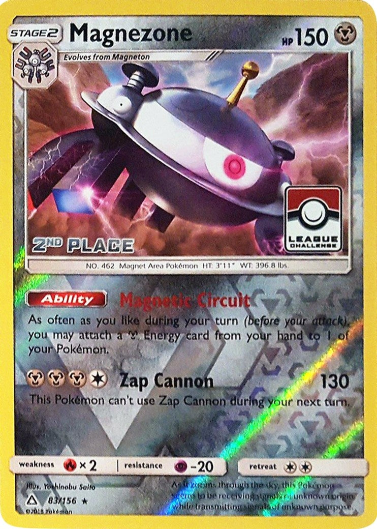 Image for Magnezone - 83/156 (League Challenge) [2nd Place] (083/156) (League & Championship Cards) (PR) - Pokemon