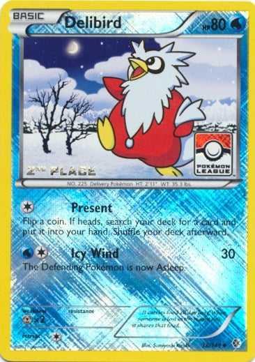 Image for Delibird - 38/149 (Pokemon League) [2nd Place] (038/149) (League & Championship Cards) (PR) - Pokemon
