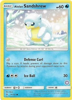 Image for Alolan Sandshrew (14) (19/145) (SM Trainer Kit: Alolan Sandslash & Alolan Ninetales) (SMK2) - Pokemon