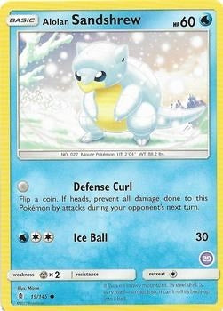 Image for Alolan Sandshrew (29) (19/145) (SM Trainer Kit: Alolan Sandslash & Alolan Ninetales) (SMK2) - Pokemon