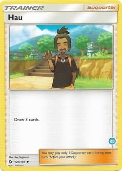 Image for Hau (23) (Alolan Ninetales Half-Deck) (120/149) (SM Trainer Kit: Alolan Sandslash & Alolan Ninetales) (SMK2) - Pokemon