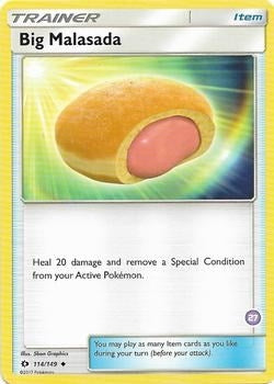 Image for Big Malasada (27) (114/149) (SM Trainer Kit: Alolan Sandslash & Alolan Ninetales) (SMK2) - Pokemon