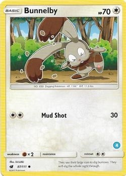 Image for Bunnelby (4) (87/111) (SM Trainer Kit: Alolan Sandslash & Alolan Ninetales) (SMK2) - Pokemon