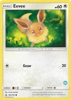 Image for Eevee (26) (104/156) (SM Trainer Kit: Alolan Sandslash & Alolan Ninetales) (SMK2) - Pokemon