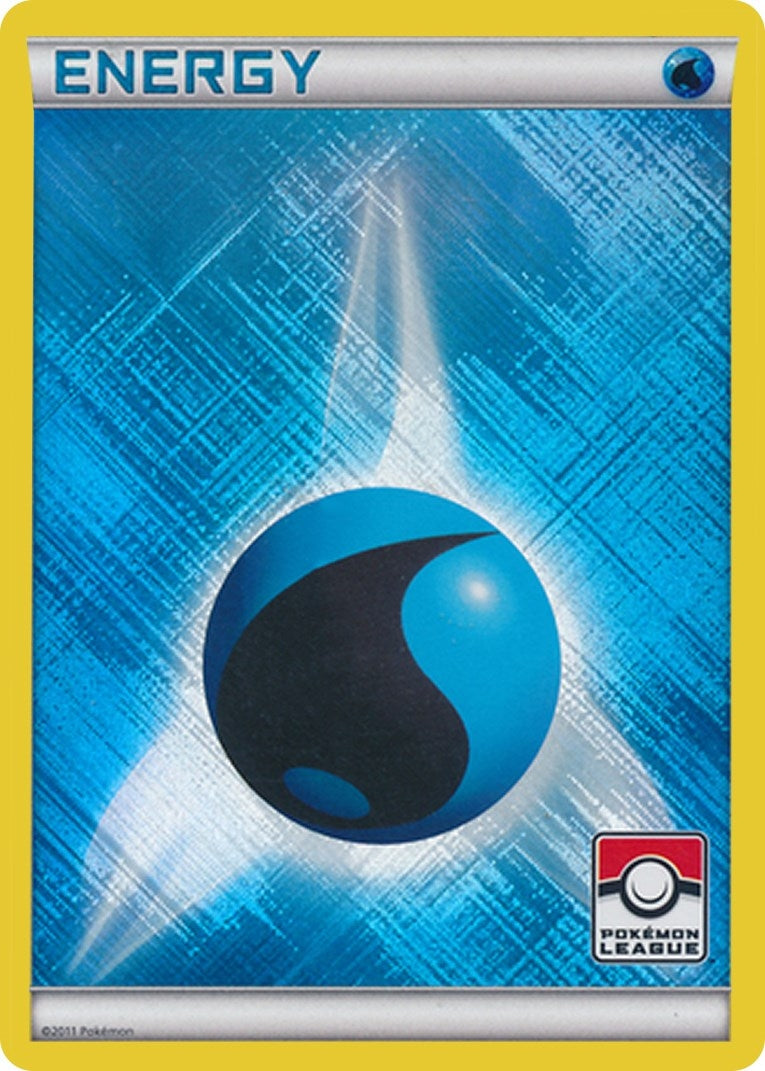Image for Water Energy (2011 Pokemon League Promo) (League & Championship Cards) (PR) - Pokemon