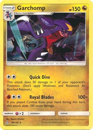 Image for Garchomp - 99/156 (Cracked Ice Holo) (099/156) (Deck Exclusives) (PR) - Pokemon
