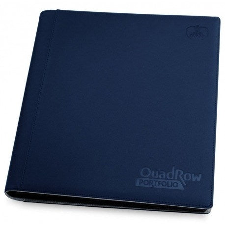 Image for Binder - 24-Pocket QuadRow Portfolio XenoSkin - Dark Blue - Storage Albums
