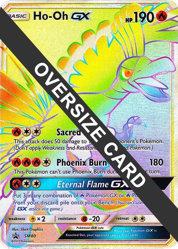Image for Ho-Oh GX - SM80 (SM Black Star Promo) (SM80) (Jumbo Cards) (PR) - Pokemon