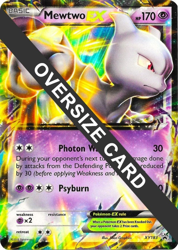 Image for Mewtwo EX - XY183 (XY183) (Jumbo Cards) (PR) - Pokemon