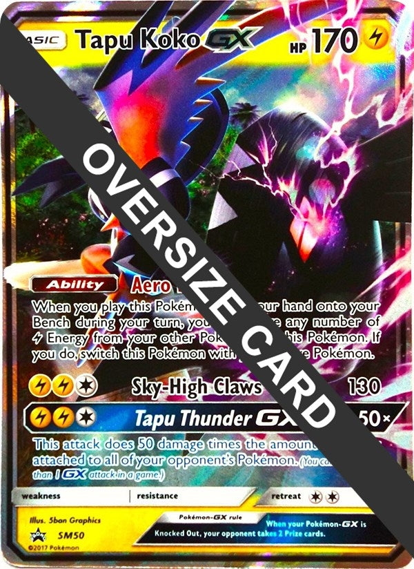Image for Tapu Koko GX - SM50 (SM50) (Jumbo Cards) (PR) - Pokemon