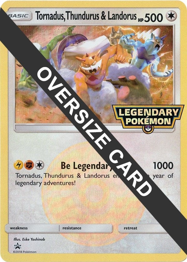 Image for Tornadus, Thundurus & Landorus (Forces of Nature Promo) (Jumbo Cards) (PR) - Pokemon