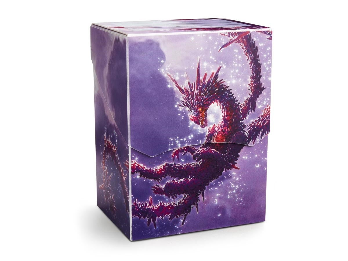 Image for Dragon Shield Limited Edition Deck Shell - Clear Purple 'Racan' (Holds 75+) - Deck Boxes