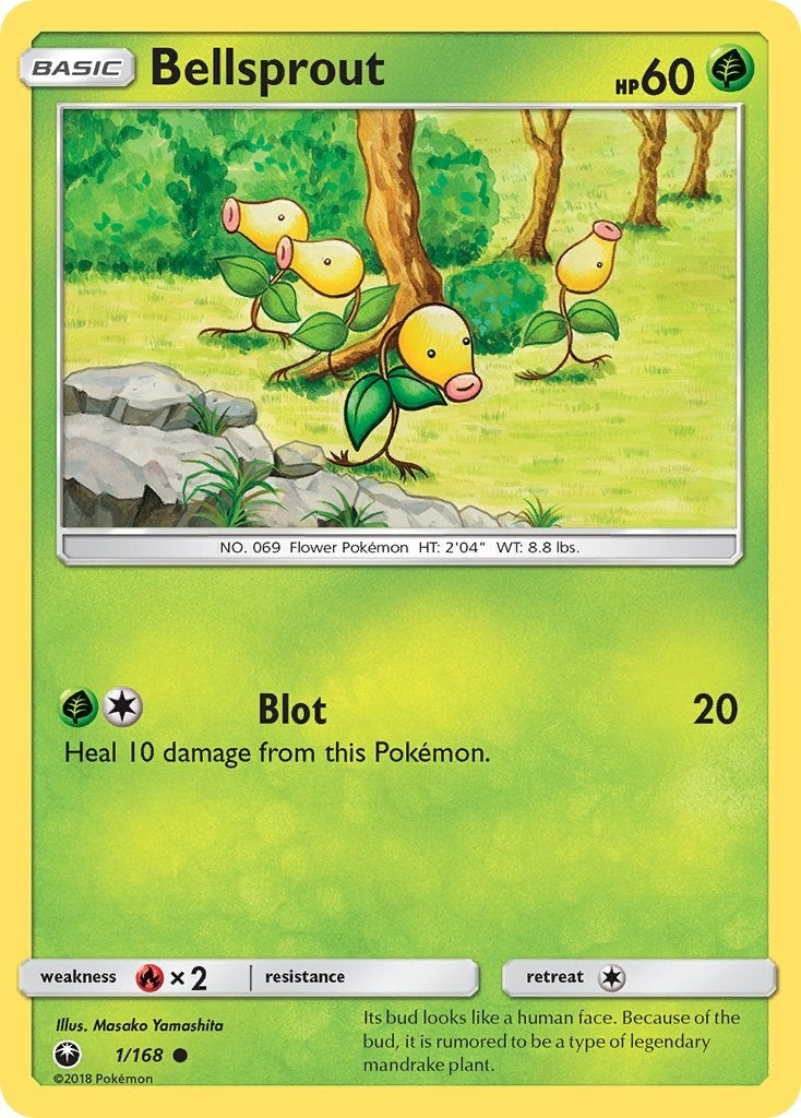 Image for Bellsprout (1/168) (SM - Celestial Storm) (CES) - Pokemon
