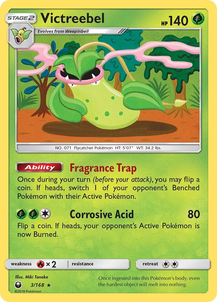 Image for Victreebel (3/168) (SM - Celestial Storm) (CES) - Pokemon