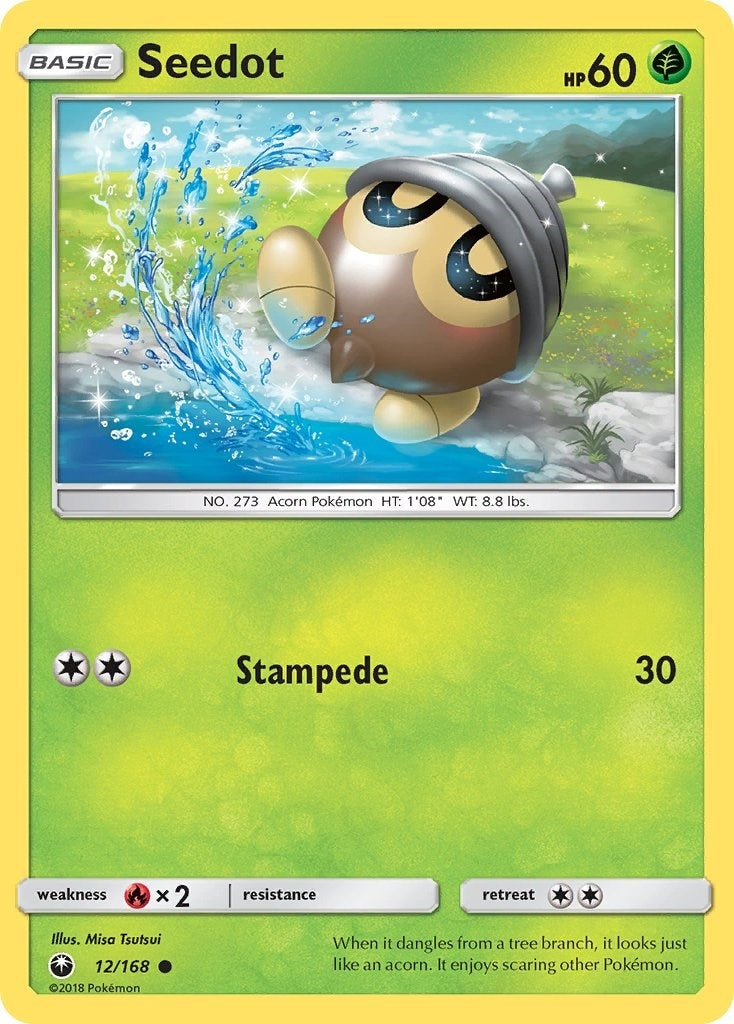 Image for Seedot (12) (12/168) (SM - Celestial Storm) (CES) - Pokemon