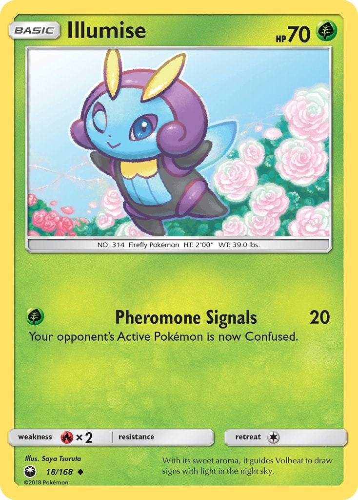 Image for Illumise (18/168) (SM - Celestial Storm) (CES) - Pokemon
