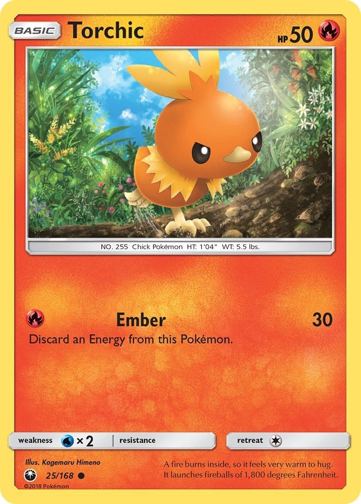 Image for Torchic (25) (25/168) (SM - Celestial Storm) (CES) - Pokemon