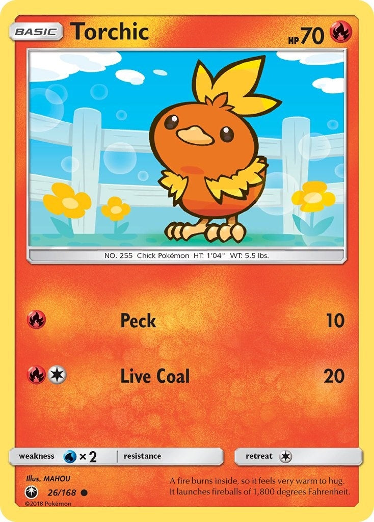 Image for Torchic (26) (26/168) (SM - Celestial Storm) (CES) - Pokemon