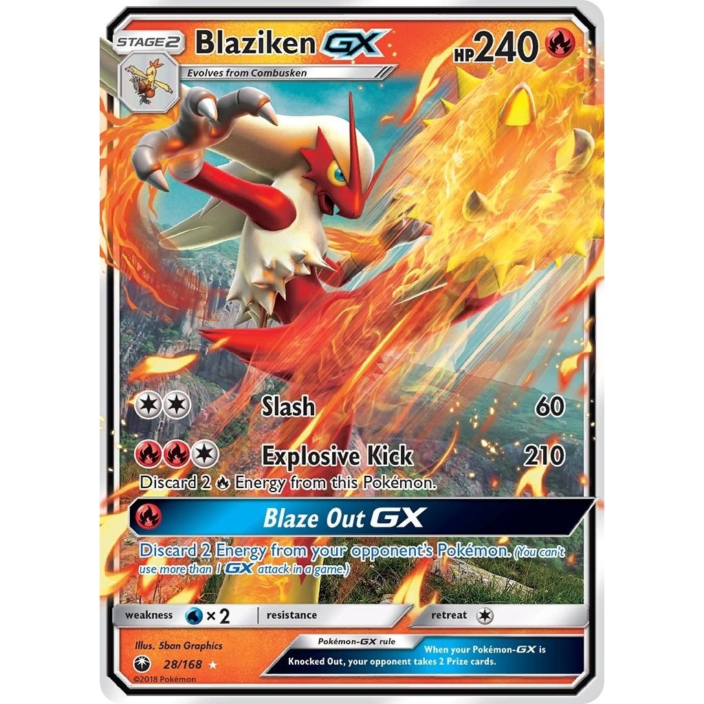 Image for Blaziken GX (28/168) (SM - Celestial Storm) - Pokemon