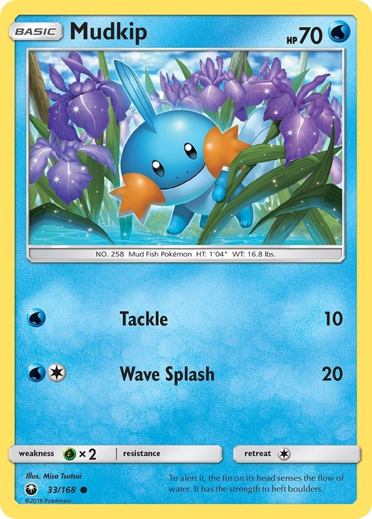 Image for Mudkip (33) (33/168) (SM - Celestial Storm) (CES) - Pokemon