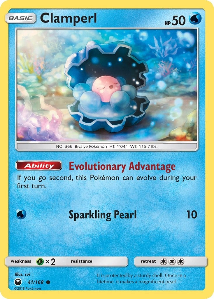 Image for Clamperl (41/168) (SM - Celestial Storm) (CES) - Pokemon