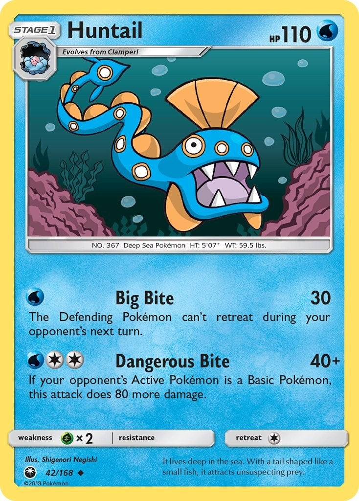 Image for Huntail (42/168) (SM - Celestial Storm) (CES) - Pokemon