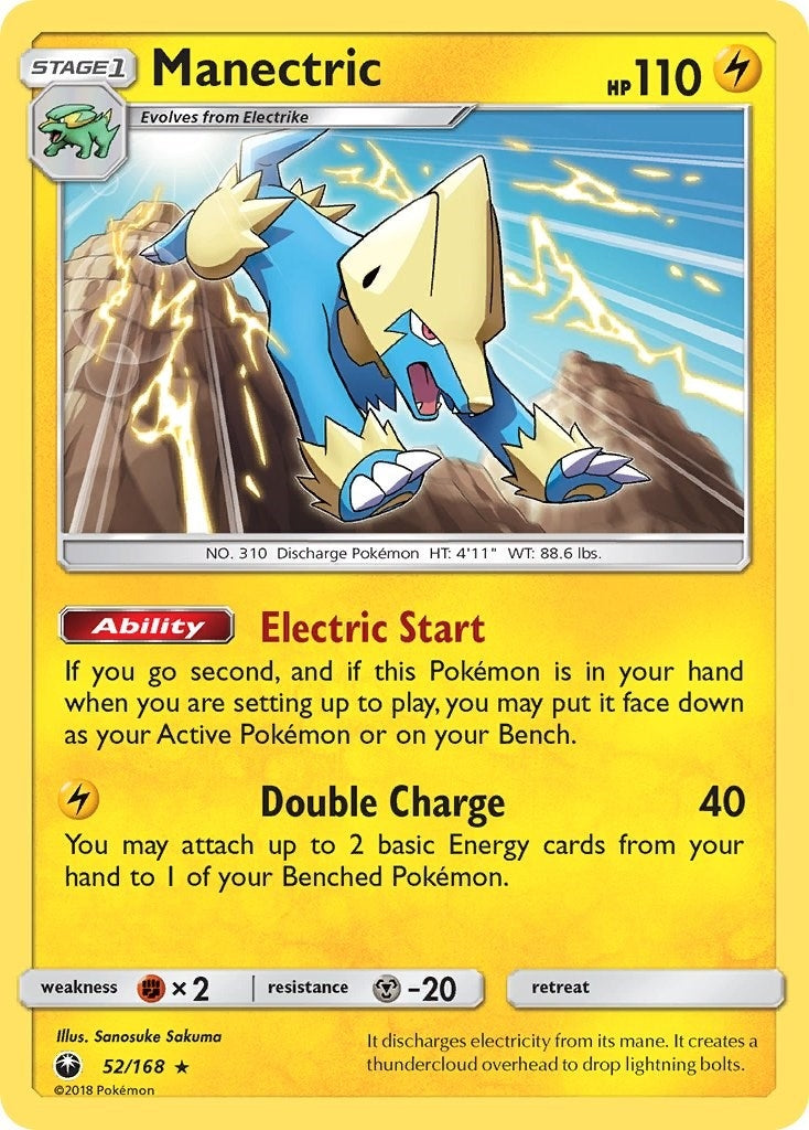 Image for Manectric (52/168) (SM - Celestial Storm) (CES) - Pokemon