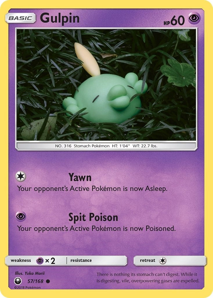 Image for Gulpin (57/168) (SM - Celestial Storm) (CES) - Pokemon