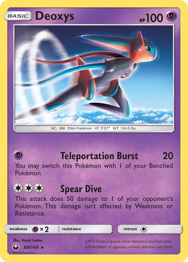 Image for Deoxys (69) (69/168) (SM - Celestial Storm) (CES) - Pokemon