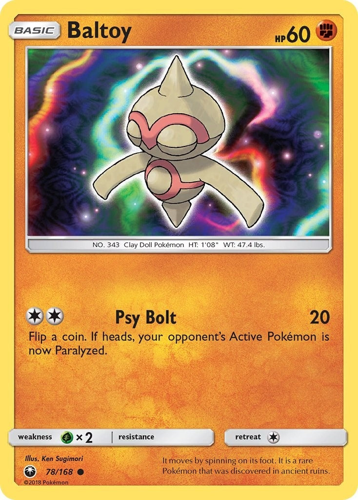 Image for Baltoy (78/168) (SM - Celestial Storm) (CES) - Pokemon