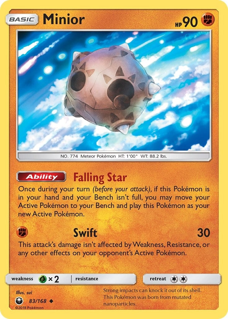Image for Minior (83/168) (SM - Celestial Storm) (CES) - Pokemon