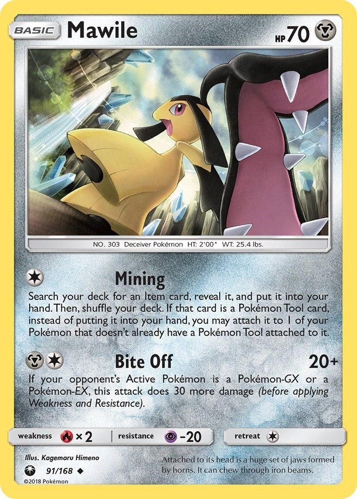 Image for Mawile (91/168) (SM - Celestial Storm) (CES) - Pokemon