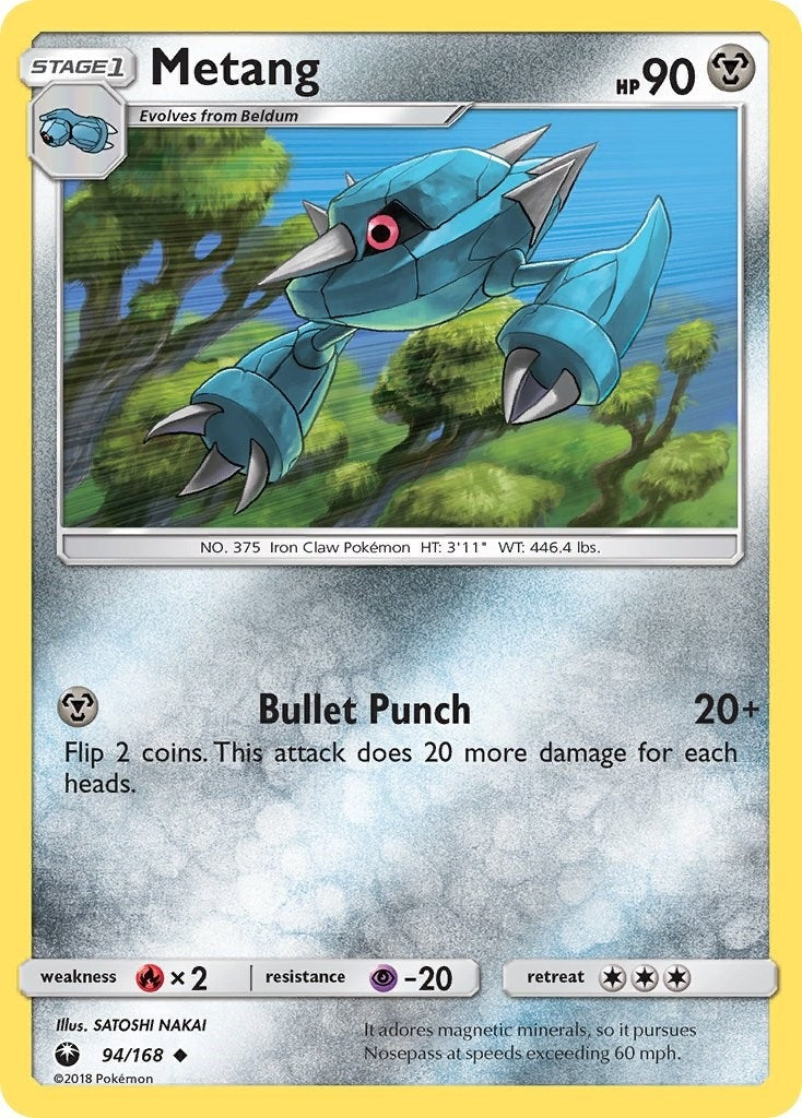Image for Metang (94/168) (SM - Celestial Storm) (CES) - Pokemon