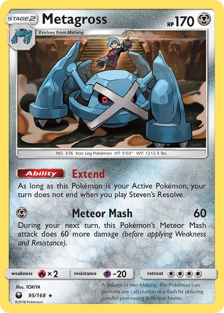 Image for Metagross (95/168) (SM - Celestial Storm) (CES) - Pokemon