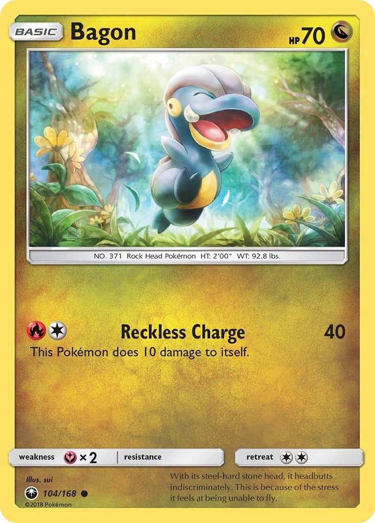Image for Bagon (104) (104/168) (SM - Celestial Storm) (CES) - Pokemon