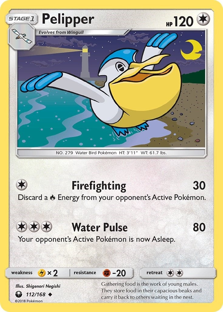Image for Pelipper (112/168) (SM - Celestial Storm) (CES) - Pokemon