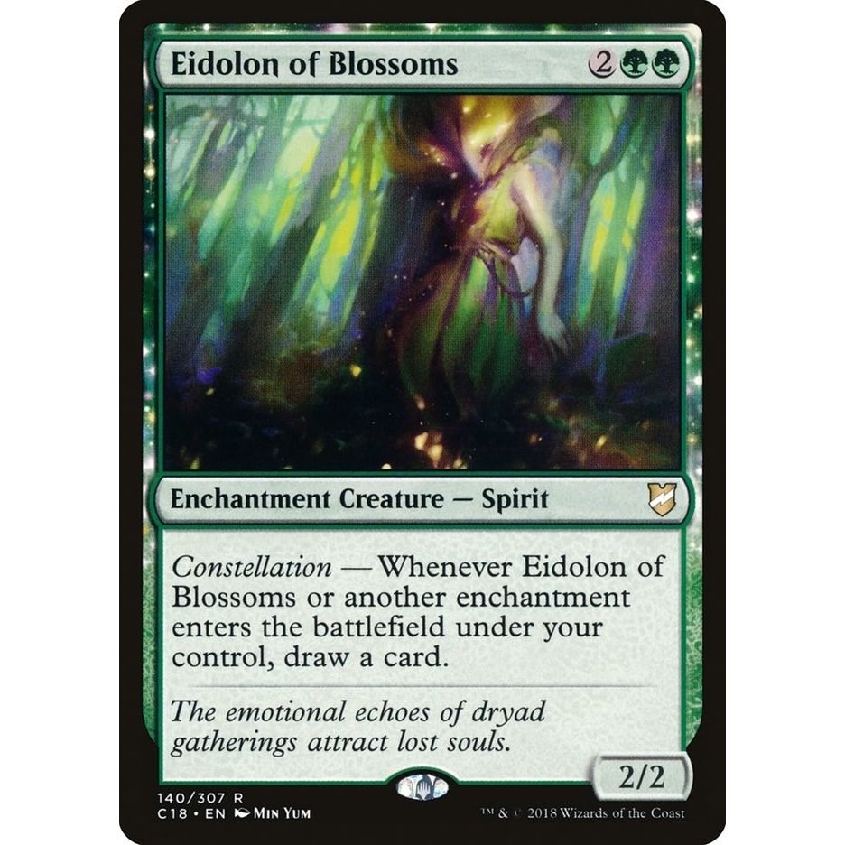 Eidolon of Blossoms (140) (Commander 2018) - PokeBox USA