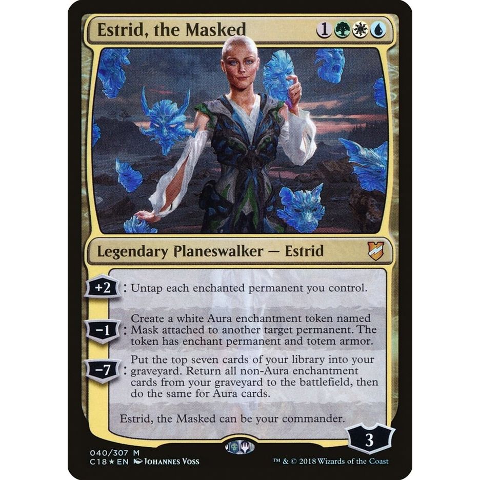 Estrid, the Masked (40) (Commander 2018) - PokeBox USA