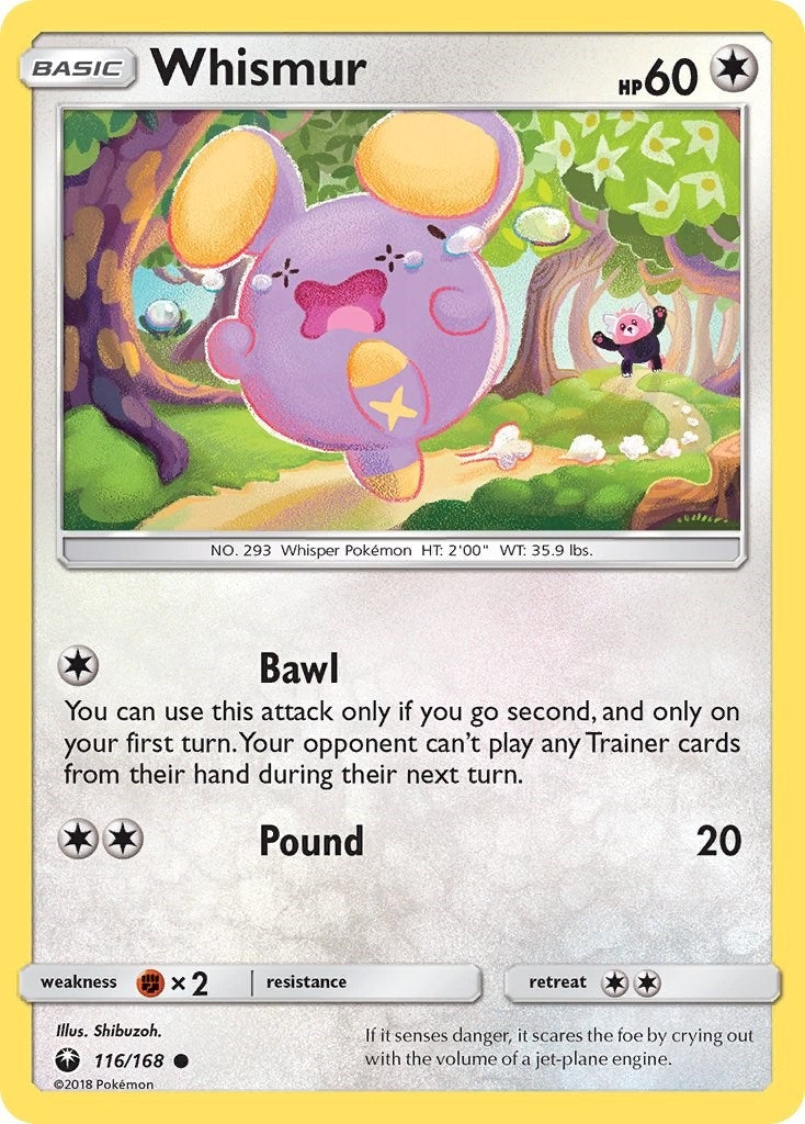 Image for Whismur (116) (116/168) (SM - Celestial Storm) (CES) - Pokemon