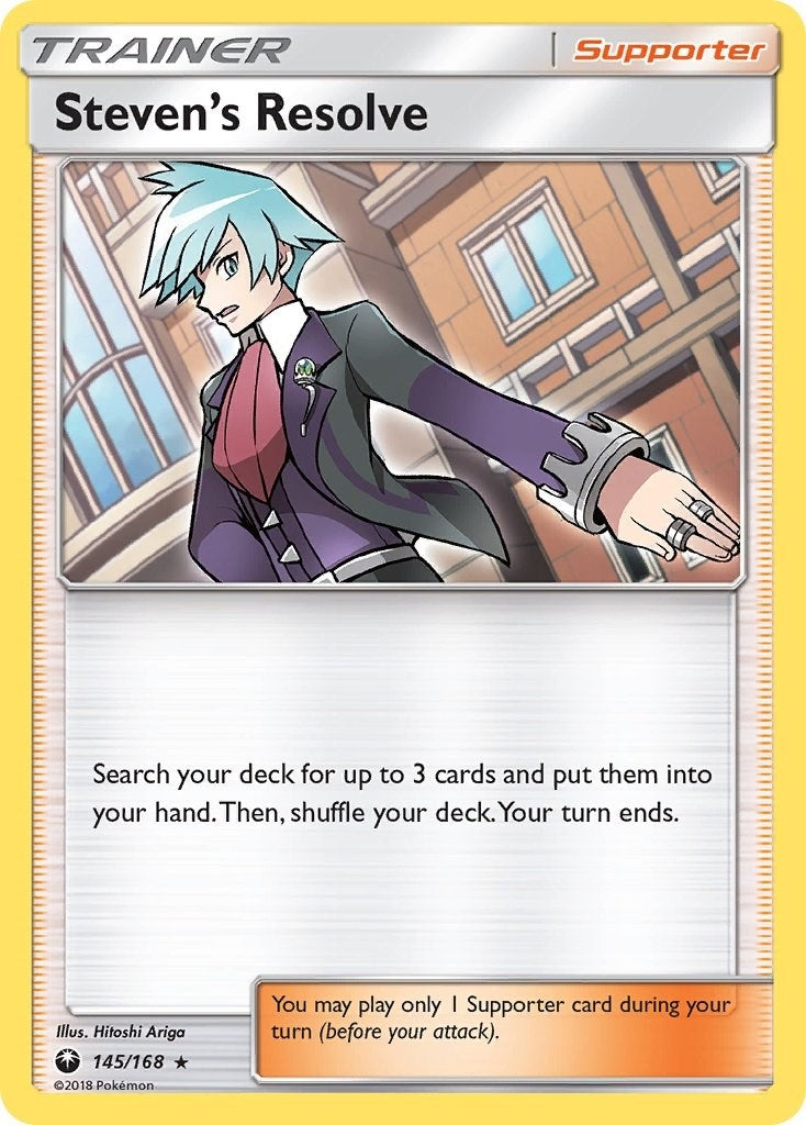 Image for Steven's Resolve (145/168) (SM - Celestial Storm) (CES) - Pokemon