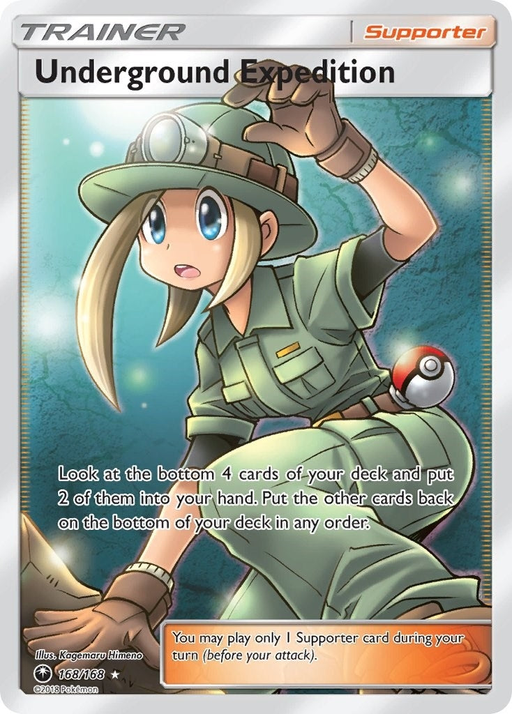 Image for Underground Expedition (Full Art) (168/168) (SM - Celestial Storm) (CES) - Pokemon